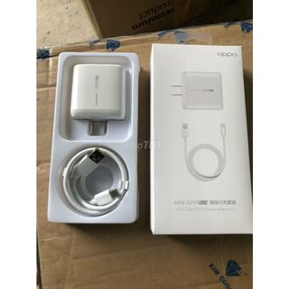 Bộ sạc supper VOOC 65W, sạc nhanh 65w chuẩn zin không nóng máy phù hợp các dòng Reno 5 6 7 8 8z