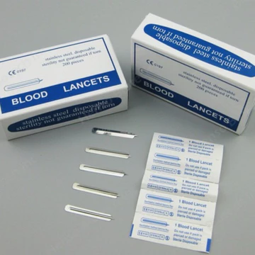 Kim lấy mụn - Kim chích máu Blood Lancet Hộp 200 cây