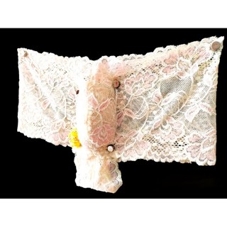 Quần Boxer Nam trắng kem hoa Q82