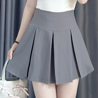Chân Váy Xếp Ly Bigsize Nữ Dáng Váy Tennis Xòe Lưng Cao Có Quần Bảo Hộ Vải Tây Mềm CV405