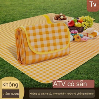 Thảm Dã Ngoại Picnic 2m X 2m, Thích Hợp Đi Du Lịch-đi Phượt Chụp Ảnh, Bạt Trải Cắm Trại Gấp Gọn, Không Thấm Nước - Alulu