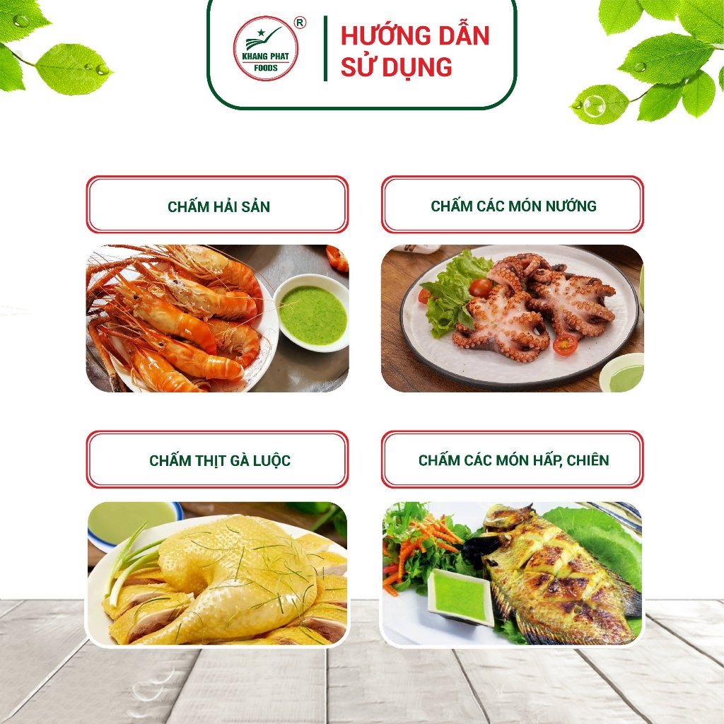 Muối ớt chanh chai 200/100g Khang Phát Foods, dùng chấm hải sản, đồ nướng