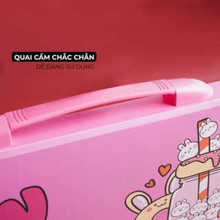 Cặp đi học thêm , cắp đựng sách vở khổ A4 ,nhỏ xinh ,cute,dễ thương