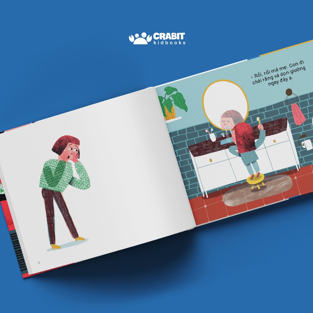 Ảnh Sách - Con biết tuốt tuồn tuột - Dành cho trẻ từ 3 tuổi Crabit Kidbooks 1