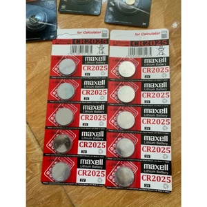 Vỉ 5 Viên Pin Maxell CR2032 / CR2025 / CR2016 / CR1632 / CR1220 Made in Japan Chính Hãng