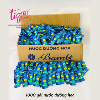 [500GOI] - Combo 500 gói NƯỚC DƯỠNG HOA BAMBI - Hoa tươi lâu rực rỡ, giữ nước sạch hơn (1 gói 5ml) (ĐƯỢC ĐỒNG KIỂM)