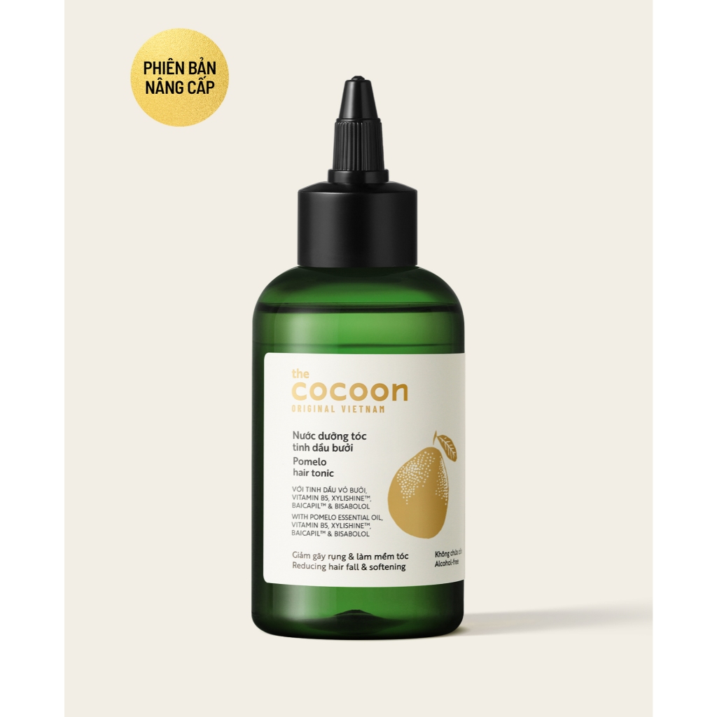 Nước Dưỡng Tóc Cocoon Pomelo Hair Tonic Tinh Dầu Bưởi 140ml