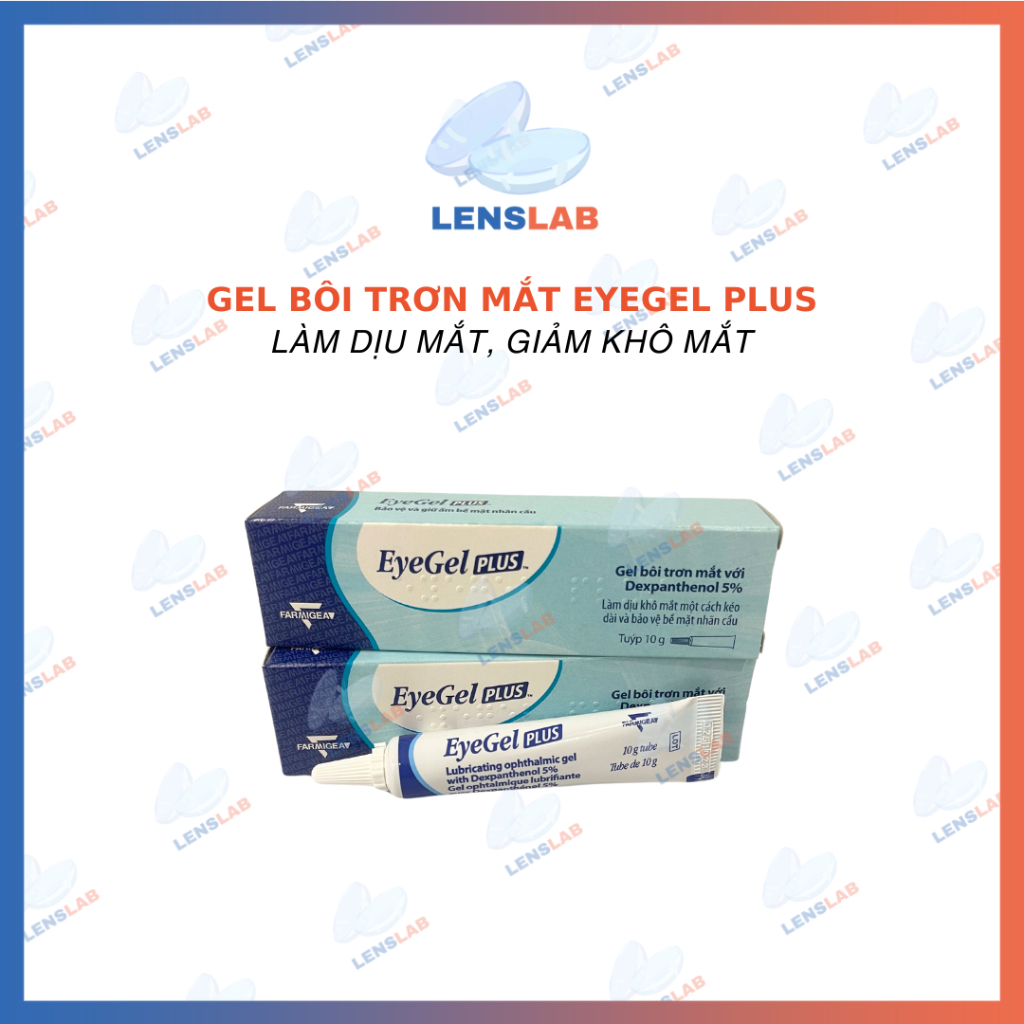 Gel Bôi Trơn Mắt Eyegel Plus - Làm Dịu Mắt, Giảm Khô Mắt