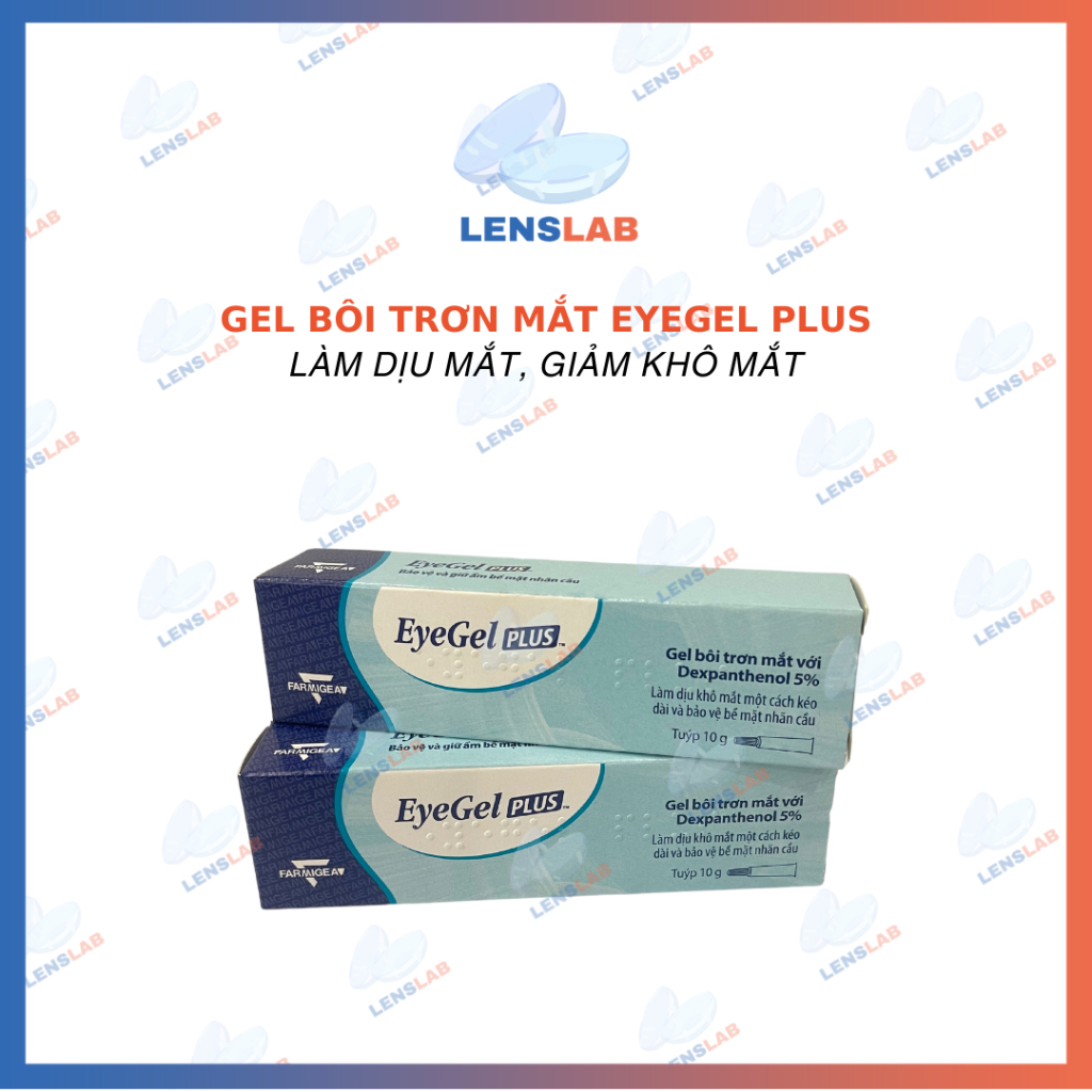 Gel Bôi Trơn Mắt Eyegel Plus - Làm Dịu Mắt, Giảm Khô Mắt