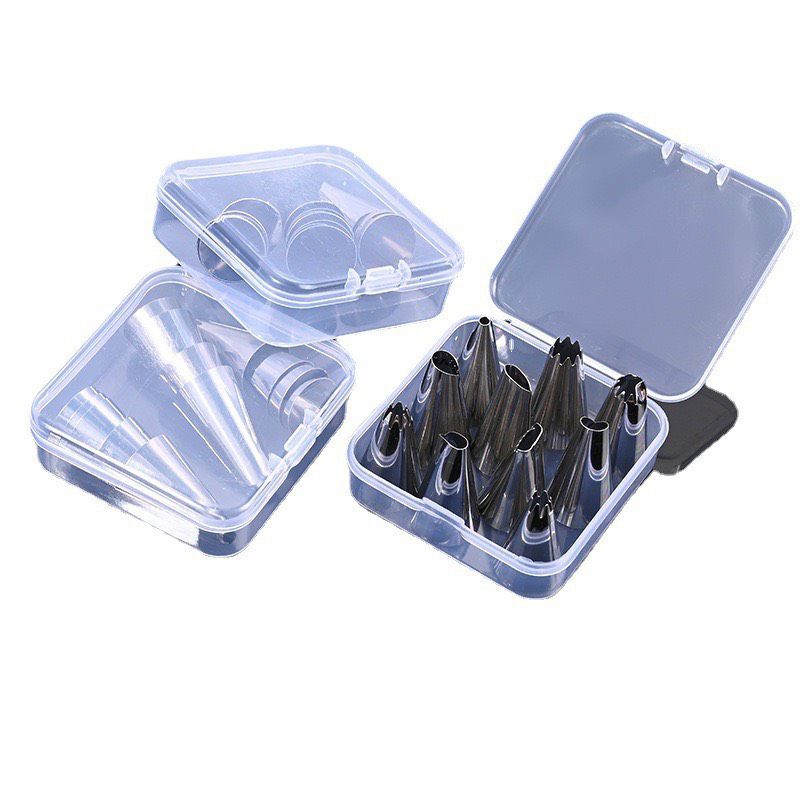 BỘ 12 ĐẦU BẮT KEO INOX [ 1 HỘP 12 ĐẦU ]
