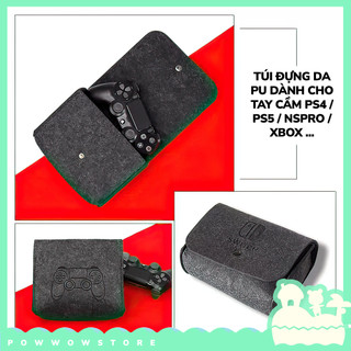[Sẵn VN] Túi Đựng Da Pu Dành Cho Tay Cầm Chơi Game NSPro / PS4 / PS5 / Xbox Series X / Khác Phong Cách Đơn Giản Tinh Tế