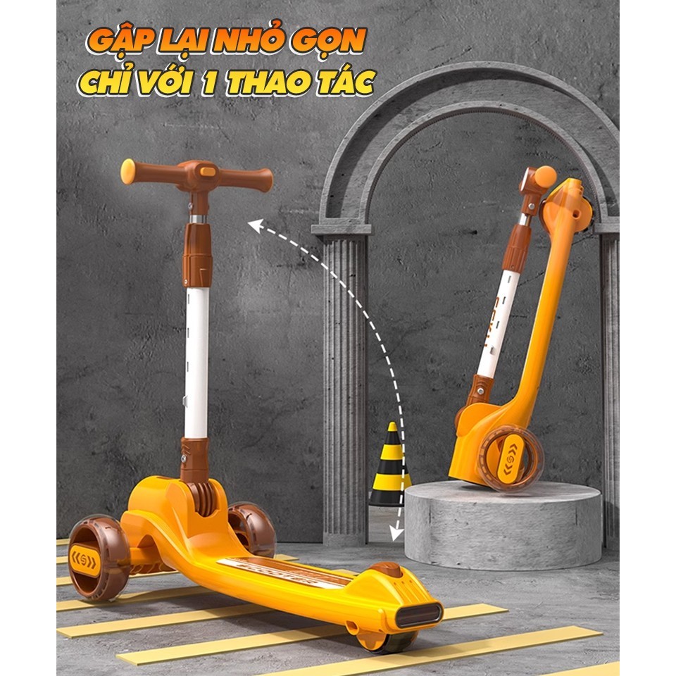 Ảnh Xe trượt Scooter BBT Global cho bé màu đẹp KM001A 4