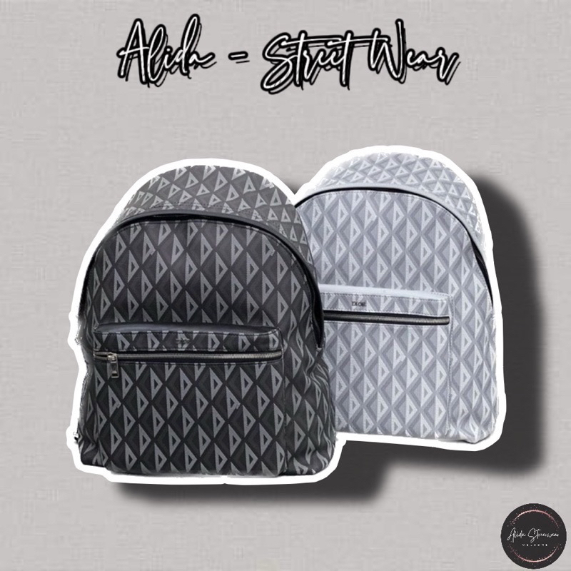 ⚡️[Hight Quality] Balo Nam Nữ C. D Rider Backpack - Điểm Nhấn Họa Tiết Monogram Kim Cương Cao Cấp - Qccc Full Túi Tag