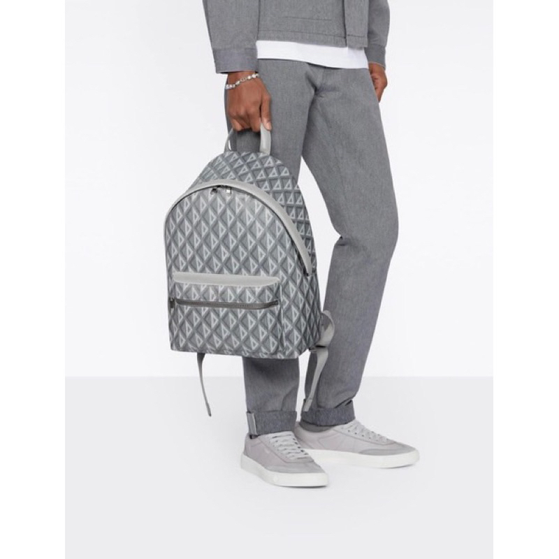 ⚡️[Hight Quality] Balo Nam Nữ C. D Rider Backpack - Điểm Nhấn Họa Tiết Monogram Kim Cương Cao Cấp - Qccc Full Túi Tag