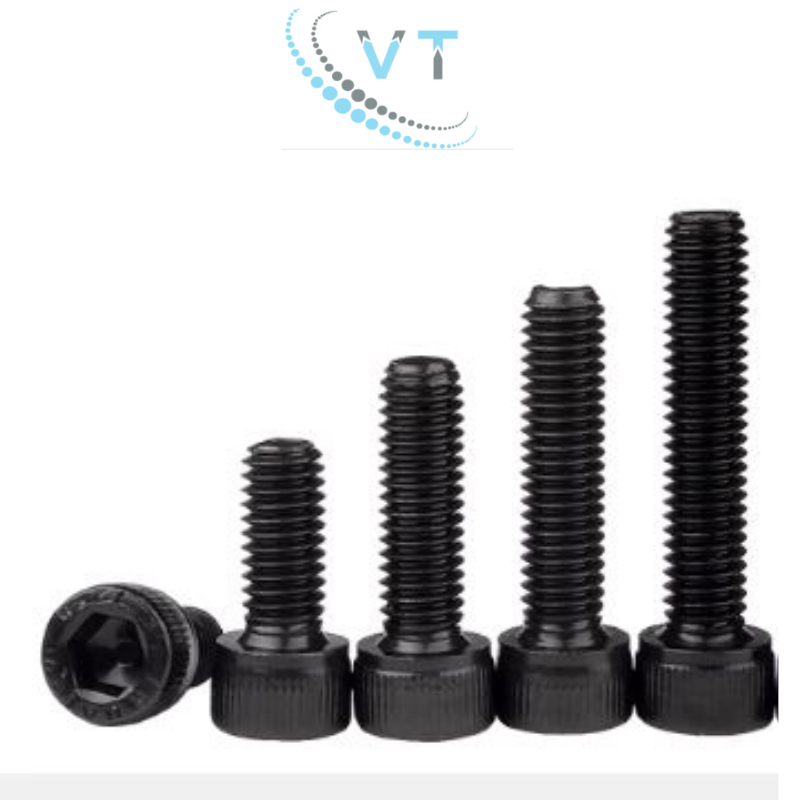 Combo 50 con bulong lục giác chìm đầu trụ cấp bền 12.9   M10   16mm-140mm