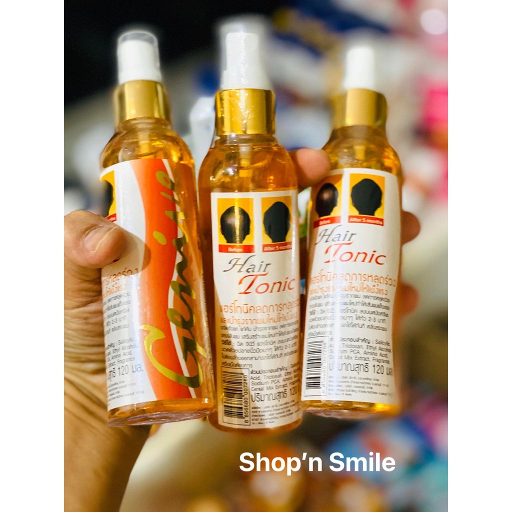 Xịt Kích Thích Mọc Tóc GENIVE Hair Tonic 120ml - Thái Lan