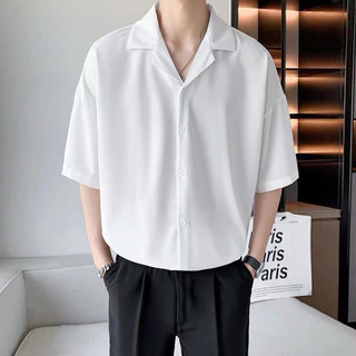 Áo sơ mi [Clean] Cuban Shirt cho Nam đơn giản,basic