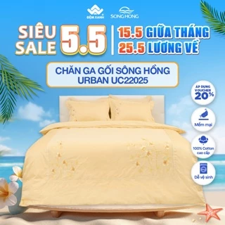 Chăn ga gối sông hồng cao cấp Urban UC22025
