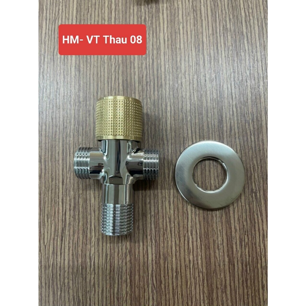 Van tê chia Nước tê cầu cho vòi xịt vệ sinh và bồn cầu inox 304, Van ...