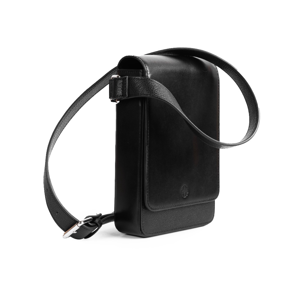 Ảnh Túi đeo chéo nam da Bò Ý - MAISON BE PHONE BAG - BAG07 - Thương hiệu Be Classy 2