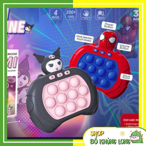 Pop It Điện Tử Đồ Chơi Máy Pop It Kuromi Cho Bé Với 4 Cấp Độ Chơi Máy Pop 13 Phím Đồ Chơi Cho Bé - BỐ KHỦNG LONG