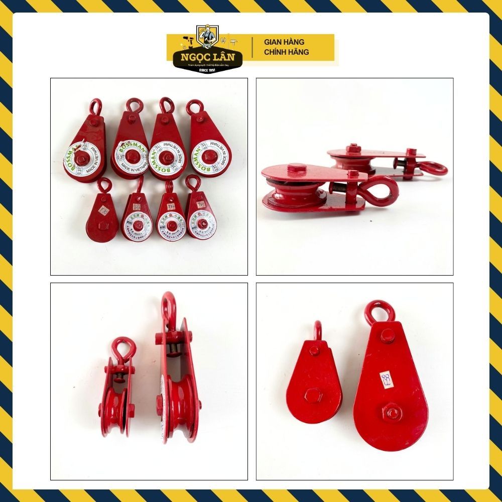 [Freeship] Ròng Rọc treo cáp, puly treo cáp 30kg-50kg-100kg-200 kg-300kg (0.03-0.05-0.1-0.2-0.3 tấn)