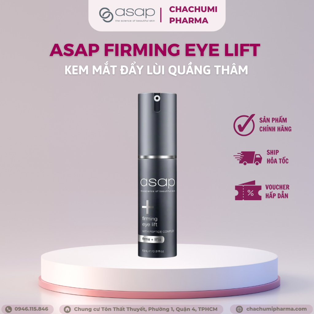 Kem Trẻ Hoá Da Vùng Mắt Asap Firming Eye Lift 15ml Shopee Việt Nam