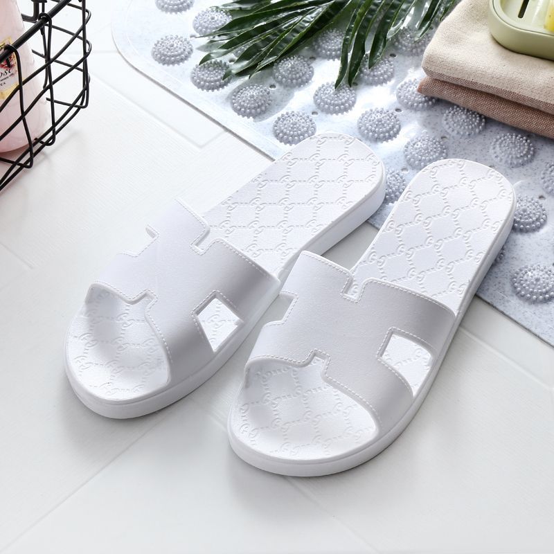 chữ H. đế chống trơn trượt hàng đủ size từ 38_43 Dép thời trang nam