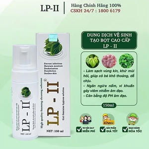 Dung Dịch Vệ Sinh Dạng Bọt LP Dùng Cho Cả Nam Và Nữ Gíup Làm Sạch Khử Mùi Hôi Ngăn Ngừa Nấm Ngứa Dùng Tốt Cho Bà Bầu