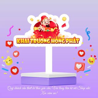 Hashtag Cầm Tay Khai Trương, Grand Open, Hashtag Chụp Ảnh, Chất Liệu Formex
