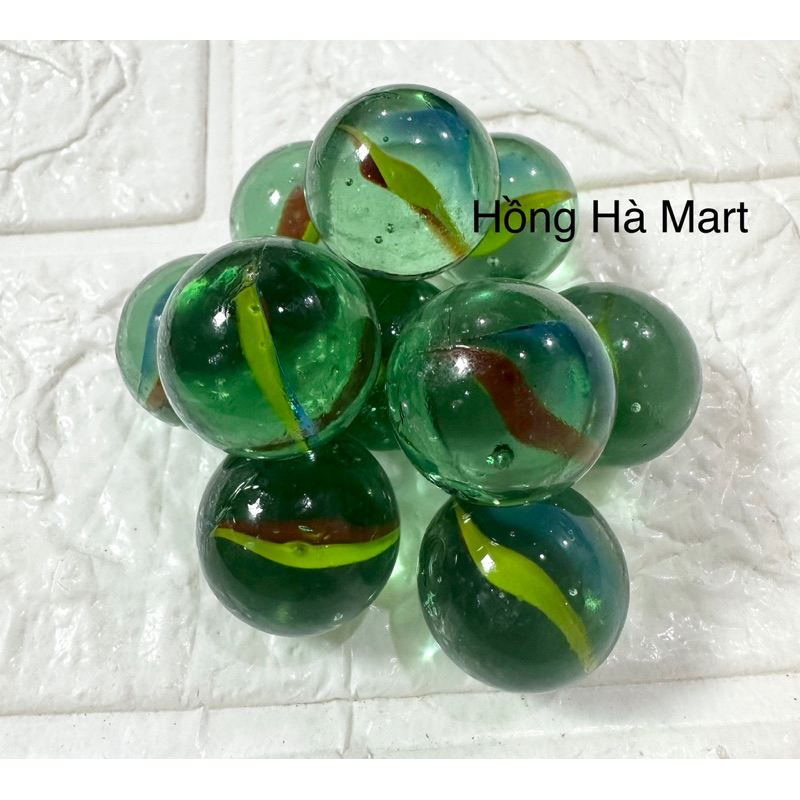 [ 10 Viên ] Bi Thuỷ Tinh Loại To 3 Khía 2.5cm ( Bi Châu Ảnh Của Shop ...