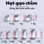 Combo 5 hạt gạo thần kì 4,6g hạt hỗ trợ ném xa.Chuẩn kích thước và trọng lượng