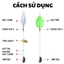 Combo 5 hạt gạo thần kì 4,6g hạt hỗ trợ ném xa.Chuẩn kích thước và trọng lượng