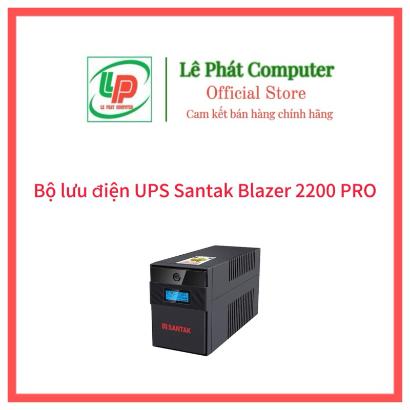 Bộ lưu điện UPS Santak Blazer 2200 PRO (2200VA/ 1200W) - Hàng chính ...
