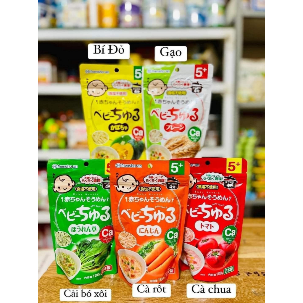 Mì somen rau củ Baby CHURU 5m+