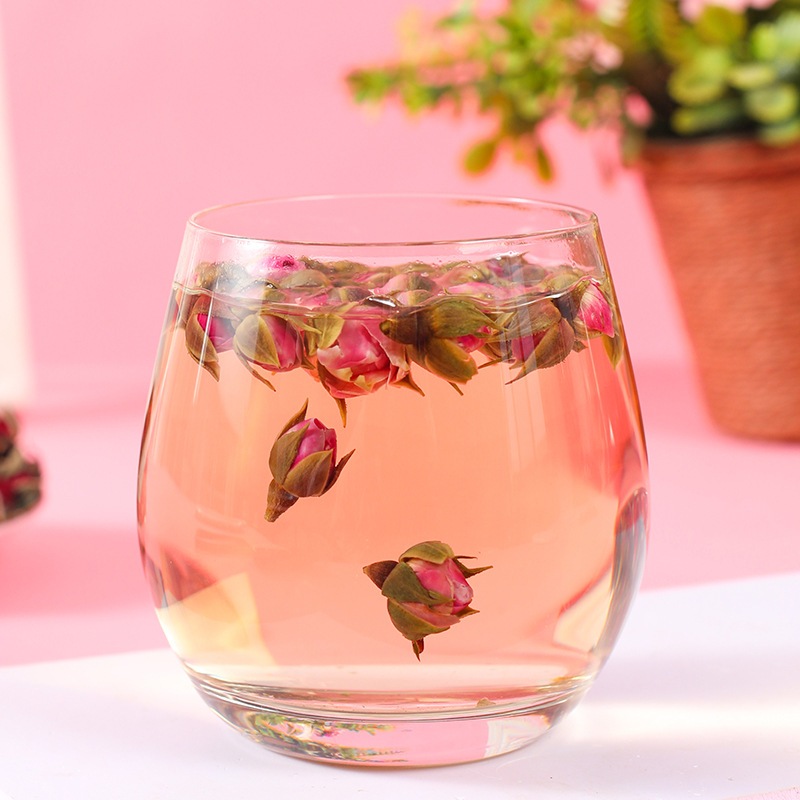 500g Trà Nụ hoa hồng Tây Tạng sấy khô, đỏ, đẹp, không vụn giúp an thần, đẹp da, chống lão hóa