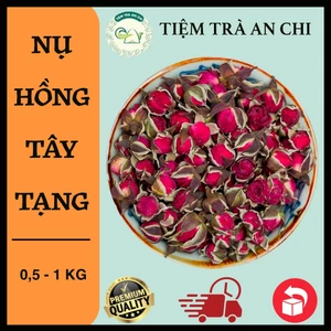 500g Trà Nụ hoa hồng Tây Tạng sấy khô, đỏ, đẹp, không vụn giúp an thần, đẹp da, chống lão hóa