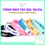 19cm Vòng Tay Thể Thao Huỳnh Quang Silicone Phong Cách Bóng Rổ Basketball Sport