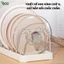 Kệ Để Nắp Vung Nồi Đa Năng ECO, Giá Úp Đĩa Chảo Để Đồ Nhà Bếp Điều Chỉnh Khoảng Cách Tùy Ý