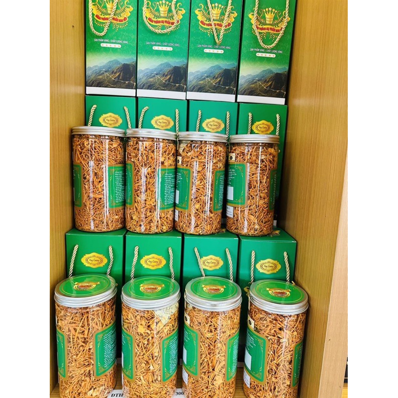 Nấm Đông Trùng Hạ Thảo Huy Cương Sấy Khô Thăng Hoa - Hàng Gãy (lọ 50g) nấm đông trùng hạ thảo khô bổ sung dinh dưỡng