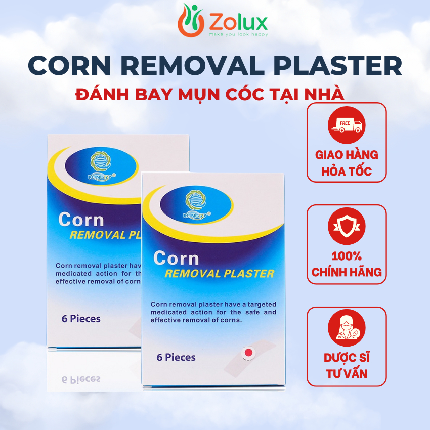 Miếng Dán Mụn Cóc Dứt Điểm Tại Nhà Từ Sau Hơn 1 Tuần - Corn plaster