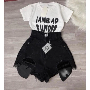Set bộ áo croptop bozip mix quần jean rách - chờ neo