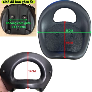 Yên nhựa rời xe 3 bánh , ghế , yên ghế , yên xe 3 bánh có nệm có dây đai , yên nhựa có nệm , dây đai