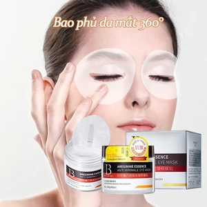 Mặt nạ mắt chống nhăn Dưỡng ẩm Hộp 80 Bao phủ da mắt 360° Giảm nhăn Giảm quầng thâm Bọng Mắt Chống Lão Hóa
