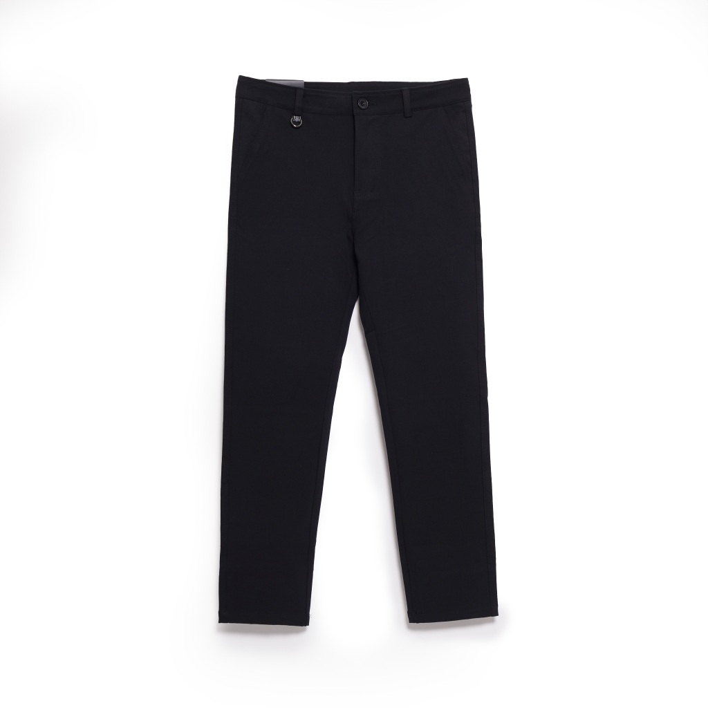Ảnh Quần kaki nam KQSTYLING quần kaki ống đứng co giãn 4 chiều form tapered fit Đen 2