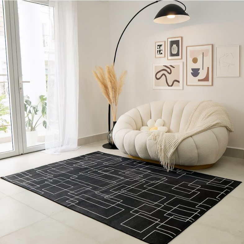 Thảm Trải Sàn Họa Tiết Sang Trọng, Tối Giản Passion
