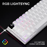 Bàn phím Gaming Không dây Logitech G PRO X 60 LIGHTSPEED 60% RGB SwitchGX Tactile — ảnh 8