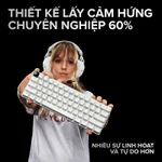 Bàn phím Gaming Không dây Logitech G PRO X 60 LIGHTSPEED 60% RGB SwitchGX Tactile — ảnh 7