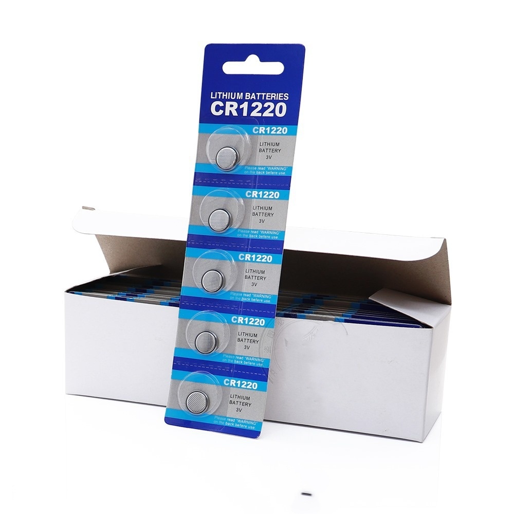 Vỉ 5 viên pin CR 1220 Lithium Battery 3V ( GIÁ 5 VIÊN ) | Shopee Việt Nam
