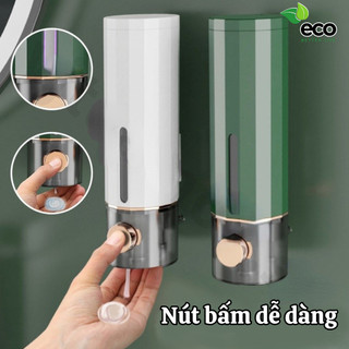Hộp đựng sữa tắm dầu gội nước rửa tay ECO chất liệu ABS gắn treo tường tiện lợi